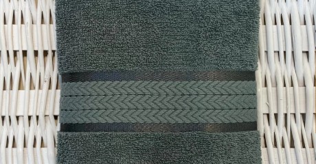 Полотенце махровое «АМУР» 100х150 см, нефрит